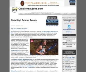 Ohiotenniszone.com(Ohio High School Tennis) Screenshot