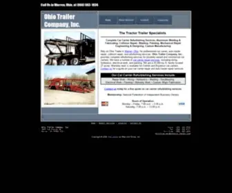 Ohiotrailercompany.com(Ohio Trailer) Screenshot