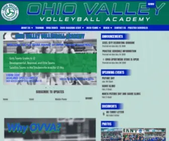 Ohiovalleyvolleyballacademy.com(Ohio Valley Volleyball Academy) Screenshot