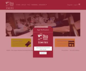 Ohiowinesvip.com(Ohio Wines VIP) Screenshot