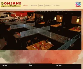 Ohjahsteakhouse.com(Ohjah Japanese Steakhouse Sushi Hibachi Teppanyaki) Screenshot