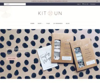 Ohkitun.com(Kit+un features a range of baby essentials) Screenshot