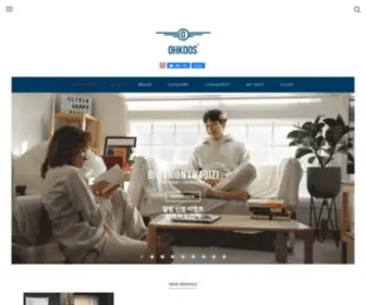 Ohkoos.co.kr(OHKOOS Shop Online) Screenshot