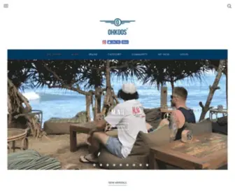 Ohkoos.com(OHKOOS Shop Online) Screenshot