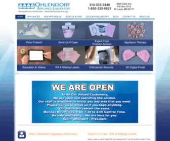 Ohlendorfappliancelab.com(Just another WordPress site) Screenshot