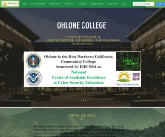 Ohlonecs.com(Ohlone CS CNET Site) Screenshot