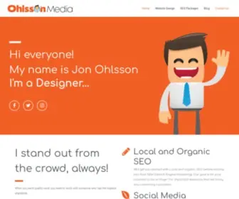 Ohlssonmedia.com(Niagara Best Website Design & SEO) Screenshot