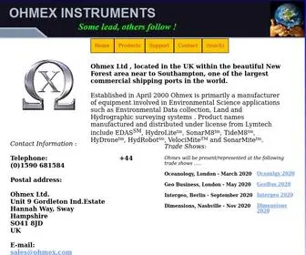 Ohmex.com(Ohmex) Screenshot