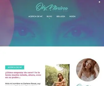 Ohminina.com(Oh Minina) Screenshot