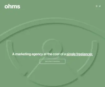 OHMS.live(Ohms creative marketing services) Screenshot