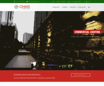 Ohmslighting.com(Ohmslighting) Screenshot