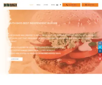 Ohmyburgerla.com(Oh My Burger) Screenshot