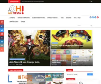 Ohmyfiesta.com(Ideas y material gratis para fiestas y celebraciones Oh My Fiesta) Screenshot