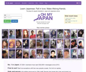 Ohmyjapan.com(Oh My Japan) Screenshot