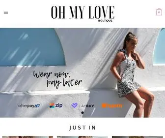 Ohmyloveboutique.com(Womens Boutique) Screenshot