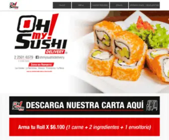 Ohmysushi.cl(Sushi Delivery) Screenshot