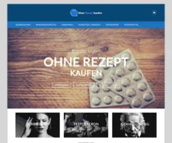 Ohne-Rezept-Kaufen.biz(Hier können Sie zahlreiche Medikamente ohne Rezept kaufen) Screenshot