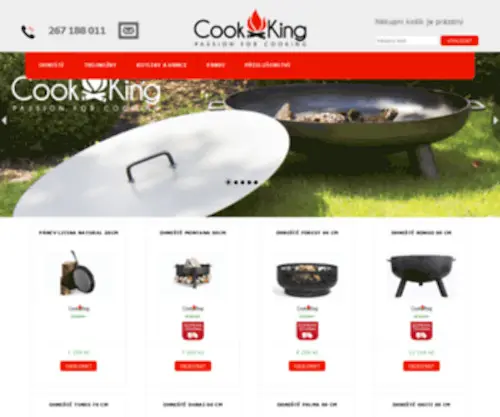 Ohniste-Cookking.cz(Ohniste Cookking) Screenshot