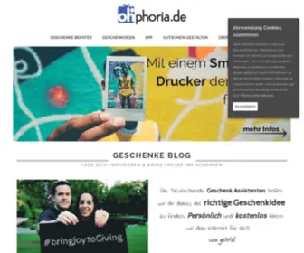 Ohphoria.de(Unser Geschenke Blog) Screenshot