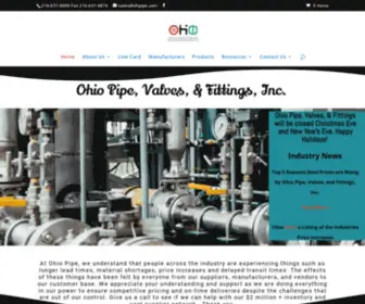 Ohpipe.com(Ohio Pipe) Screenshot