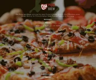 Ohpizzabrew.com(OH Pizza & Brew) Screenshot