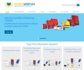 Ohrevvody.eu(Ohřev vody) Screenshot