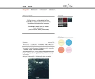 Ohrfilm.com(Ohrfilm) Screenshot