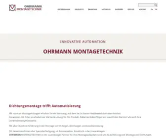 Ohrmann.de(Startseite) Screenshot