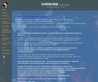 Ohrwurmmusic.de(Ohrwurmmusic) Screenshot