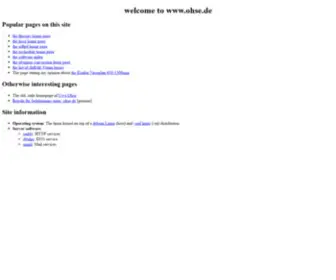 Ohse.de(Ohse) Screenshot