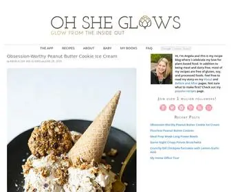 Ohsheglows.com(Oh She Glows) Screenshot