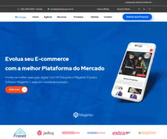 Ohsolucoes.com.br(Criação de Loja Virtual Magento) Screenshot