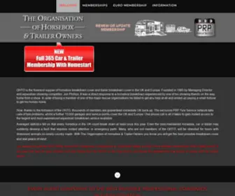 Ohto.co.uk(CHEAP HORSEBOX BREAKDOWN COVER) Screenshot