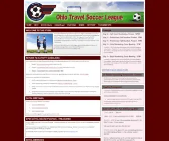 OHTSL.com(Ohio Travel Soccer League) Screenshot