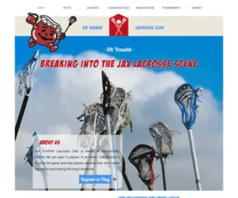 Ohyeahlax.com(Oh Yeah Lacrosse) Screenshot