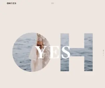 Ohyesconceptweddings.com(OH YES CONCEPT WEDDINGS by Marina Fuchs) Screenshot