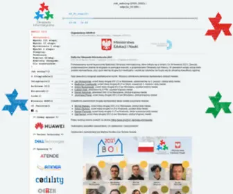 OI.edu.pl(Olimpiada Informatyczna) Screenshot