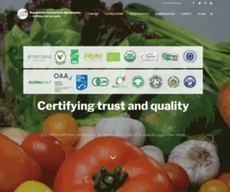 Oia.com.ar(Organización Internacional Agropecuaria) Screenshot