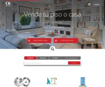 Oibarcelona.com(Agencia inmobiliaria de lujo en Barcelona) Screenshot