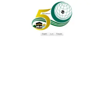 Oic-Oci.org(Organisation of Islamic Cooperation) Screenshot