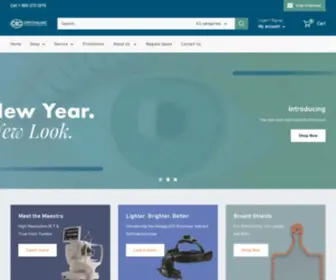 Oic2020.com(Ophthalmic Instrument Company) Screenshot