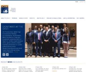 Oicci.org(Overseas Investors Chamber of Commerce and Industry) Screenshot