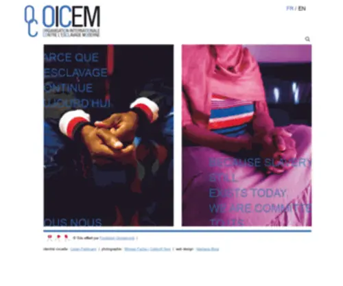 Oicem.org(OICEM Santé ) Screenshot