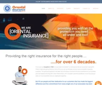 OicGulf.net(The Oriental Insurance Company Limited) Screenshot