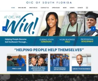 Oicsfl.org(OIC of South Florida) Screenshot