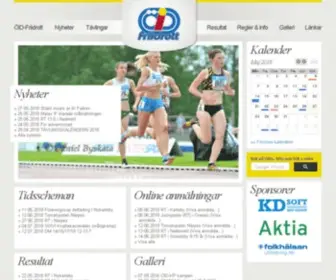 Oid-Friidrott.com(ÖID) Screenshot