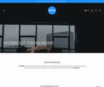 Oidrac.com(Workout in The Convenience of Your Home) Screenshot