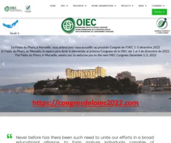 Oiecinternational.com(International Office of Catholic Education) Screenshot