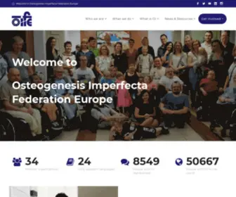 Oife.org(Osteogenesis Imperfecta Federation Europe (OIFE)) Screenshot