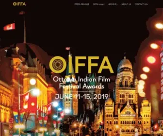 Oiffa.com(Ottawa Indian Film Festival Awards) Screenshot